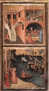 Ambrogio Lorenzetti Scenes of the Life of St Nicholas oil painting on canvas